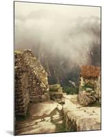 Looking Down Ancient Remains of Machu Picchu, Peru-Pete Oxford-Mounted Photographic Print