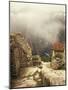 Looking Down Ancient Remains of Machu Picchu, Peru-Pete Oxford-Mounted Photographic Print