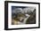 Looking Down at Grinnell Glacier in Glacier National Park, Montana, USA-Chuck Haney-Framed Photographic Print