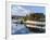 Looking Down at the Harbour of Portree, Isle of Skye, Inner Hebrides, Scotland-Chris Hepburn-Framed Photographic Print