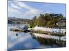 Looking Down at the Harbour of Portree, Isle of Skye, Inner Hebrides, Scotland-Chris Hepburn-Mounted Photographic Print