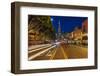 Looking Down Columbus Avenue at Dusk in San Francisco, California, Usa-Chuck Haney-Framed Photographic Print