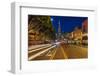 Looking Down Columbus Avenue at Dusk in San Francisco, California, Usa-Chuck Haney-Framed Photographic Print