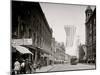 Looking Down Congress St. from Congress Square, Portland, Me.-null-Mounted Photo