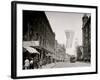 Looking Down Congress St. from Congress Square, Portland, Me.-null-Framed Photo