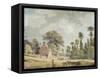 Looking Down Egham Hill-Paul Sandby-Framed Stretched Canvas