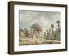 Looking Down Egham Hill-Paul Sandby-Framed Giclee Print