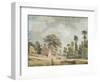 Looking Down Egham Hill-Paul Sandby-Framed Giclee Print