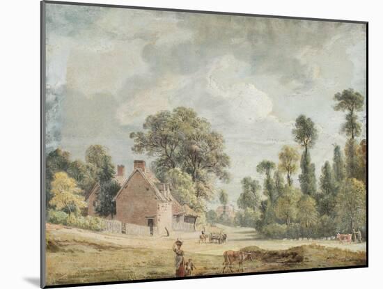 Looking Down Egham Hill-Paul Sandby-Mounted Giclee Print