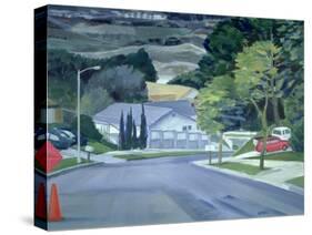 Looking Down My Street, 2000-Howard Ganz-Stretched Canvas