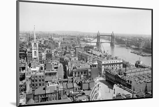 Looking down on London from Monument-Philip Gendreau-Mounted Photographic Print