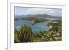 Looking Down on Nelsons Dockyard from Shirley Heights-Robert-Framed Photographic Print