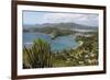 Looking Down on Nelsons Dockyard from Shirley Heights-Robert-Framed Photographic Print