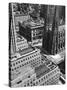 Looking Down on Saint Patrick's Cathedral, New York City-Alfred Eisenstaedt-Stretched Canvas