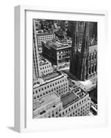 Looking Down on Saint Patrick's Cathedral, New York City-Alfred Eisenstaedt-Framed Photographic Print