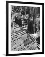 Looking Down on Saint Patrick's Cathedral, New York City-Alfred Eisenstaedt-Framed Photographic Print
