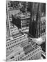 Looking Down on Saint Patrick's Cathedral, New York City-Alfred Eisenstaedt-Mounted Photographic Print