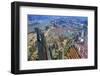 Looking Down on the Liujiashui Financial District, Shanghai, China.-William Perry-Framed Photographic Print