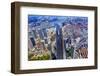 Looking Down on the Liujiashui Financial District, Shanghai, China.-William Perry-Framed Photographic Print