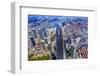 Looking Down on the Liujiashui Financial District, Shanghai, China.-William Perry-Framed Photographic Print