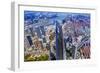 Looking Down on the Liujiashui Financial District, Shanghai, China.-William Perry-Framed Photographic Print