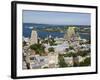 Looking Down on the Old City, Quebec City, Quebec, Canada, North America-Michael DeFreitas-Framed Photographic Print