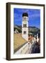 Looking Down on the Stradun (Placa) from the Walls Above the Pile Gate-Simon Montgomery-Framed Photographic Print