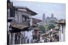 Looking down on town centre, Valle de Bravo, Mexico, North America-Peter Groenendijk-Stretched Canvas