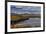 Looking down onto Holland Lake and the Mission Mountains in autumn in the Flathead National Forest,-Chuck Haney-Framed Photographic Print