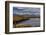 Looking down onto Holland Lake and the Mission Mountains in autumn in the Flathead National Forest,-Chuck Haney-Framed Photographic Print