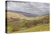 Looking Down onto Littondale in the Yorkshire Dales National Park-Julian Elliott-Stretched Canvas