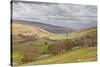 Looking Down onto Littondale in the Yorkshire Dales National Park-Julian Elliott-Stretched Canvas