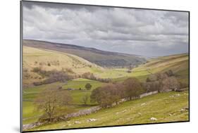 Looking Down onto Littondale in the Yorkshire Dales National Park-Julian Elliott-Mounted Photographic Print