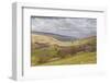 Looking Down onto Littondale in the Yorkshire Dales National Park-Julian Elliott-Framed Photographic Print