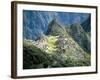 Looking Down onto the Inca City from the Inca Trail, Machu Picchu, Unesco World Heritage Site, Peru-Christopher Rennie-Framed Photographic Print