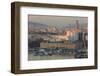 Looking Down over Port Vell from the Montjuic Cable Car in Barcelona, Spain-Paul Dymond-Framed Photographic Print