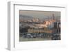 Looking Down over Port Vell from the Montjuic Cable Car in Barcelona, Spain-Paul Dymond-Framed Photographic Print