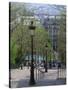 Looking Down the Famous Steps of Montmartre, Paris, France, Europe-Nigel Francis-Stretched Canvas