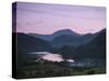 Looking Down the Gwynant Valley over Llyn Gwynant at Dusk, Wales, United Kingdom, Europe-Ian Egner-Stretched Canvas