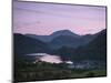 Looking Down the Gwynant Valley over Llyn Gwynant at Dusk, Wales, United Kingdom, Europe-Ian Egner-Mounted Photographic Print