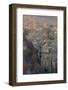 Looking Down the La Rambla from the Montjuic Cable Car in Barcelona, Spain-Paul Dymond-Framed Photographic Print