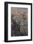 Looking Down the La Rambla from the Montjuic Cable Car in Barcelona, Spain-Paul Dymond-Framed Photographic Print