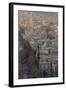 Looking Down the La Rambla from the Montjuic Cable Car in Barcelona, Spain-Paul Dymond-Framed Photographic Print
