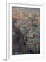 Looking Down the La Rambla from the Montjuic Cable Car in Barcelona, Spain-Paul Dymond-Framed Photographic Print