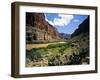 Looking Downriver From Nankoweap Canyon, Grand Canyon National Park, Arizona, USA-Bernard Friel-Framed Photographic Print