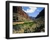 Looking Downriver From Nankoweap Canyon, Grand Canyon National Park, Arizona, USA-Bernard Friel-Framed Photographic Print