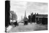 Looking East Along Princes Street, Edinburgh, Early 20th Century-Valentine & Sons-Stretched Canvas