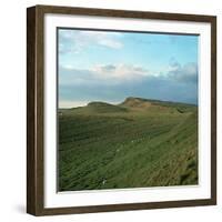 Looking East from Housesteads Roman Fort on Hadrians Wall, 2nd Century-CM Dixon-Framed Photographic Print