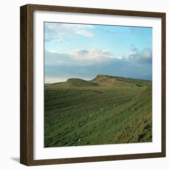 Looking East from Housesteads Roman Fort on Hadrians Wall, 2nd Century-CM Dixon-Framed Photographic Print