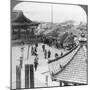 Looking East from Mildera Temple over Otsu and Lake Biwa, Japan, 1904-Underwood & Underwood-Mounted Photographic Print